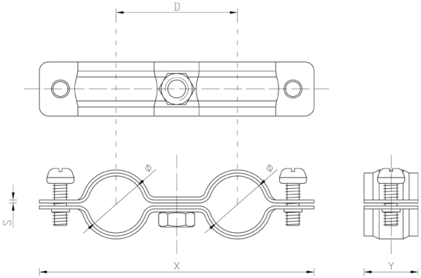 Metallschellen clamp - 3