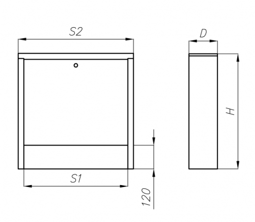 Aufputz-Verteilerschrank - 3